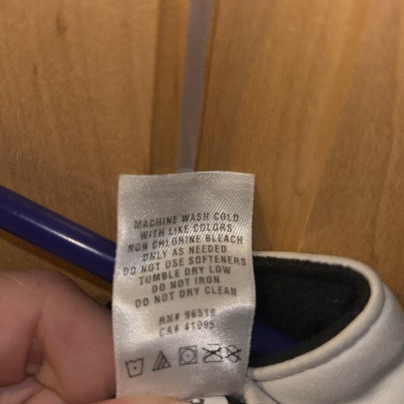 Men’s 3/4 Zip Pullover - 2 XL, white and black pockets in the front UA STORM - Picture 8 of 10